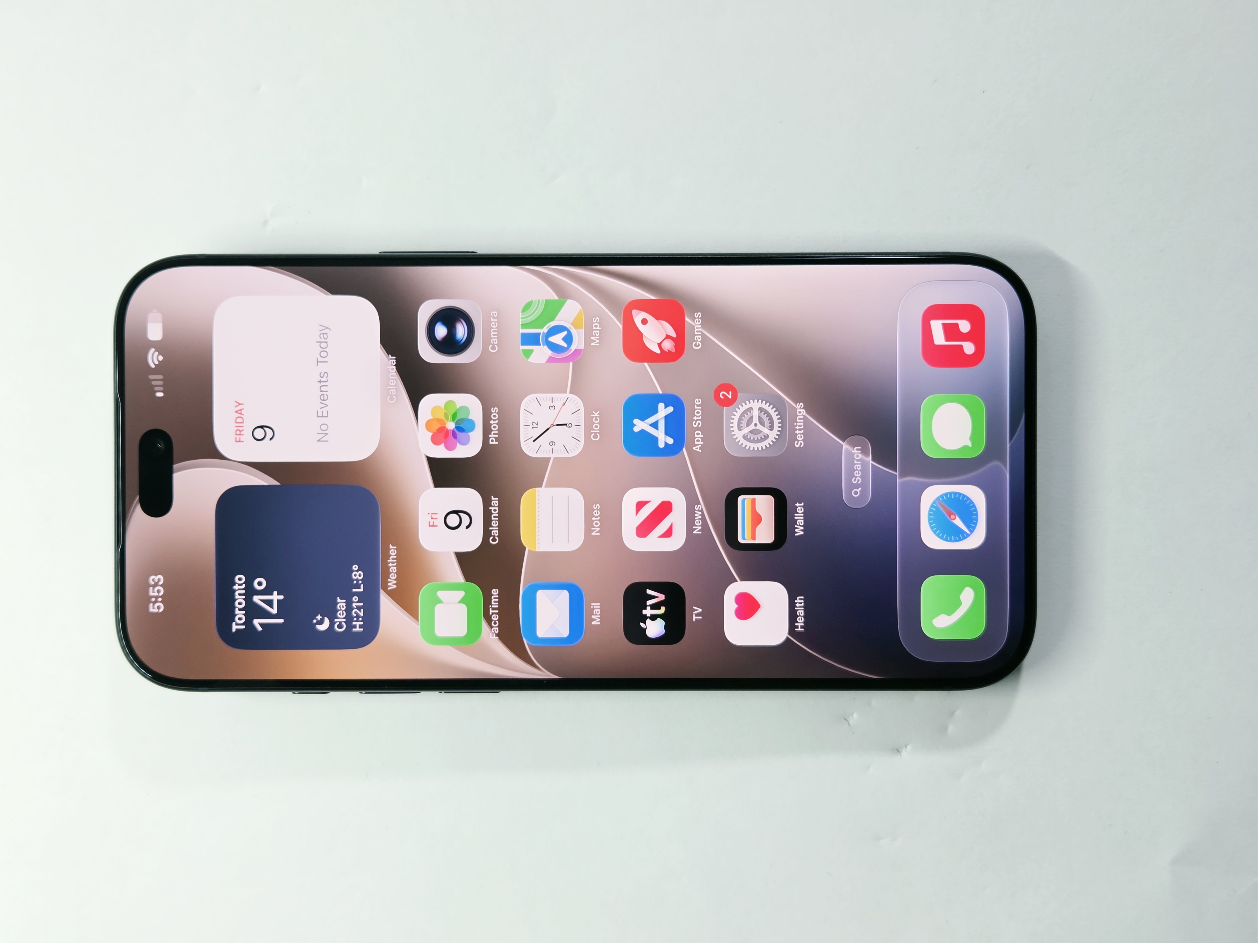 iPhone 18 Pro Max · Black · 512 GB · New · Battery Health: 100% — photo 2 of 4