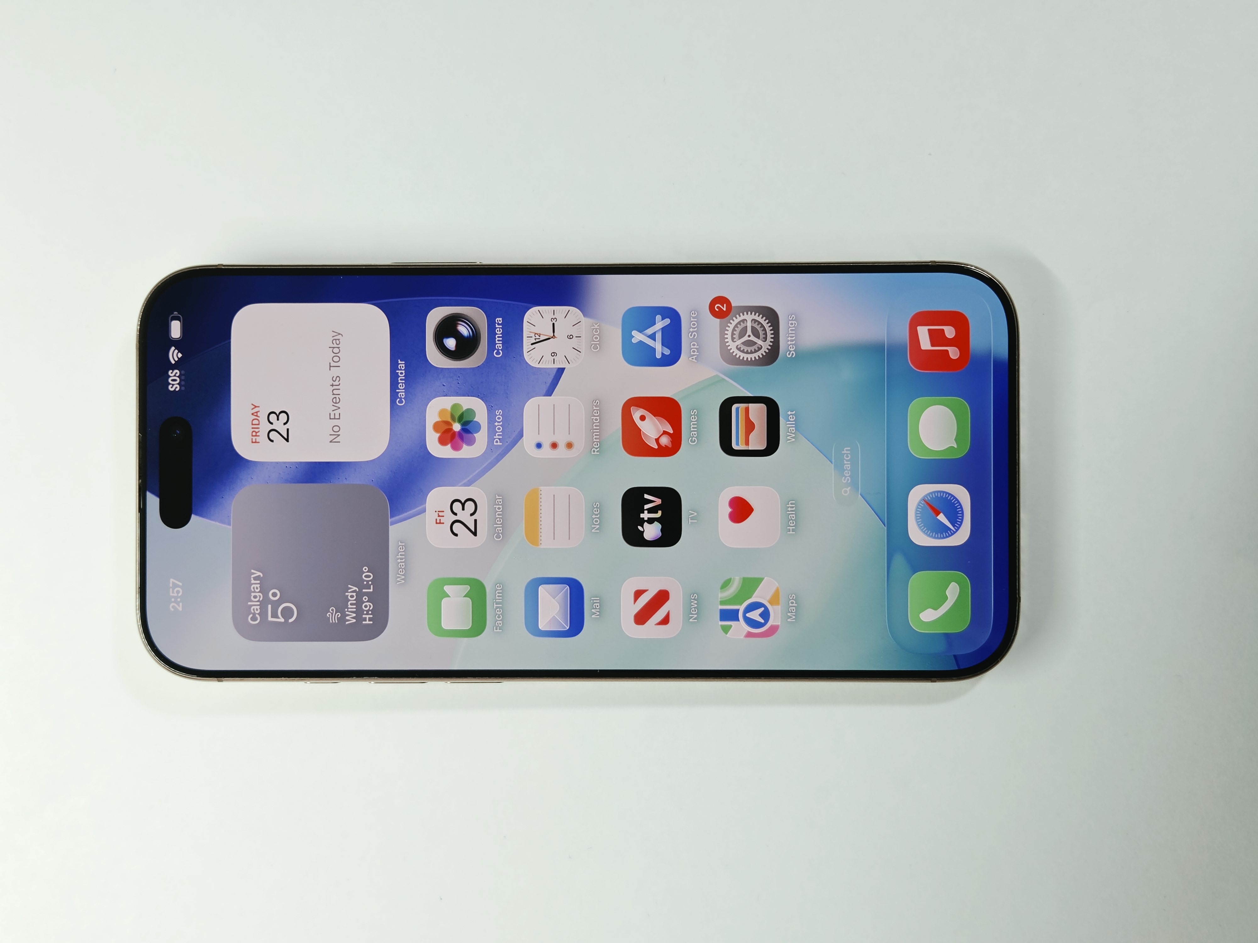 iPhone 16 Pro Max · Desert Titanium · 256 GB · Used · Excellent · Battery Health: 93% — photo 2 of 4