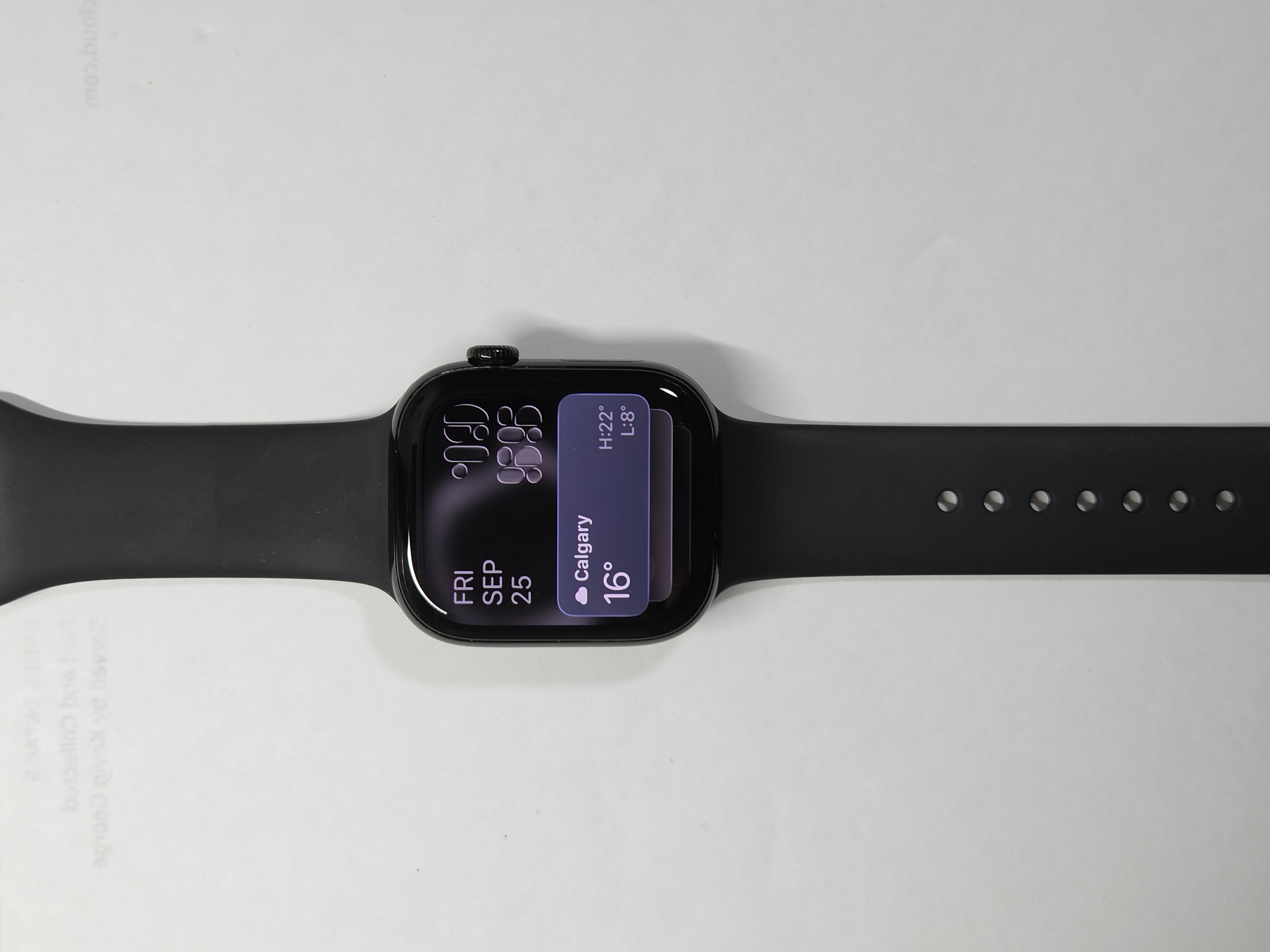 Apple Watch Series 10 · Black · 64 GB · Used · Like New · Battery Health: 100% — photo 3 of 4
