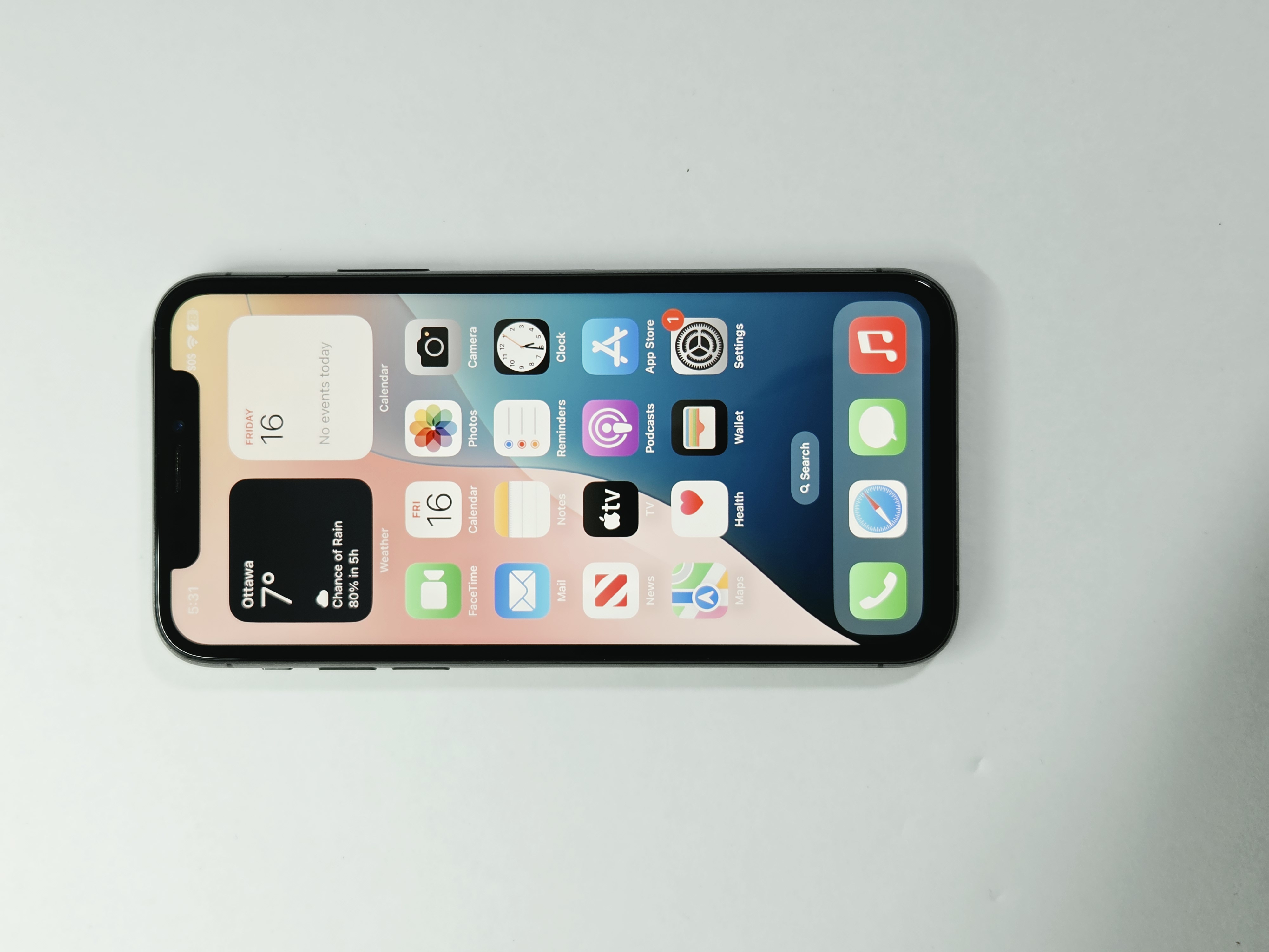 iPhone XS · Space Gray · 64 GB · Used · Like New · Battery Health: 90% · Refurbished — photo 2 of 4