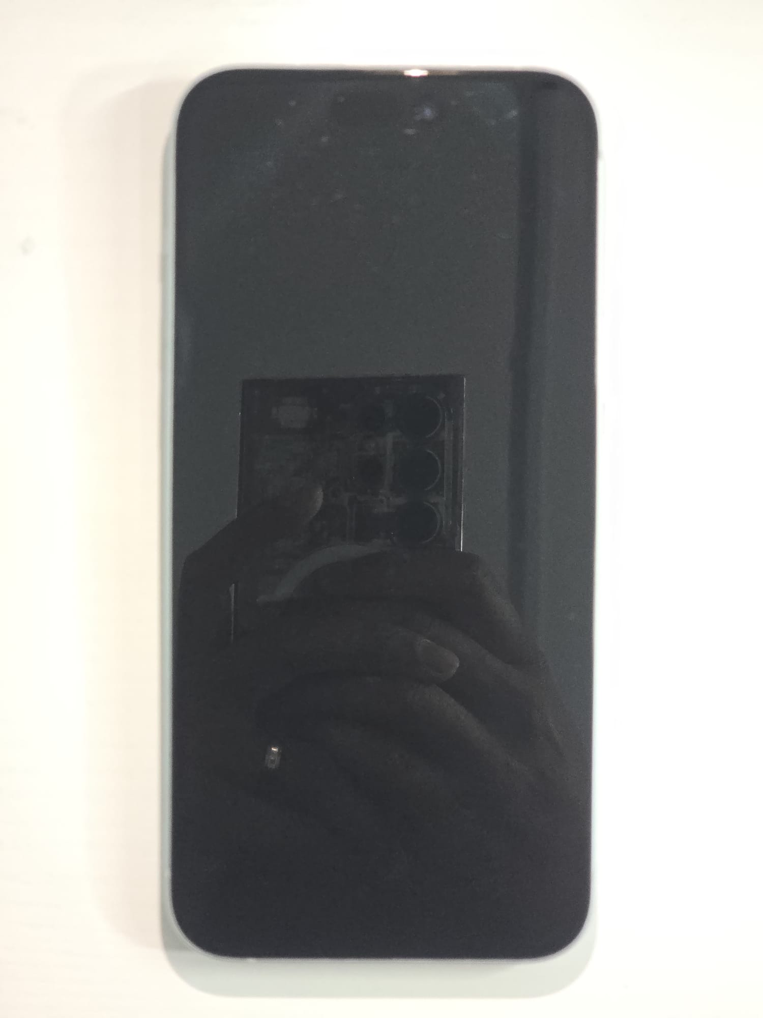 iPhone 15 Plus · Light Blue · 128 GB · Used · Like New · Battery Health: 85% — photo 4 of 4