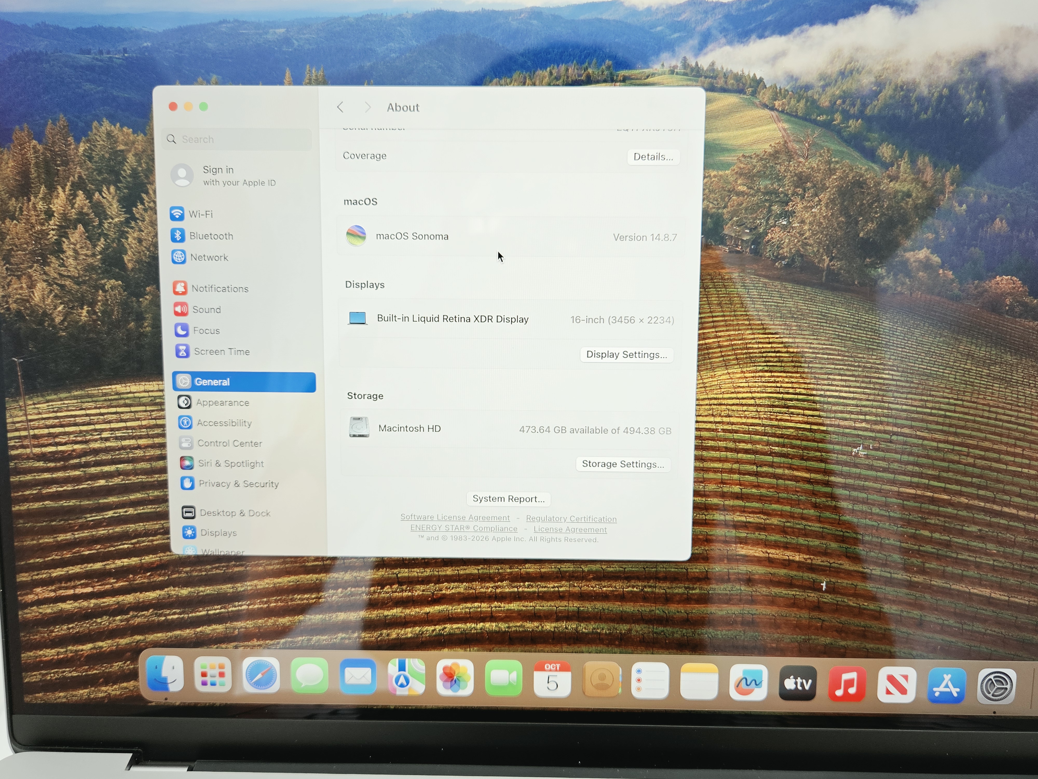 MacBook Pro (M2 Pro) · Space Grey · 512 GB · Used · Excellent — photo 3 of 3