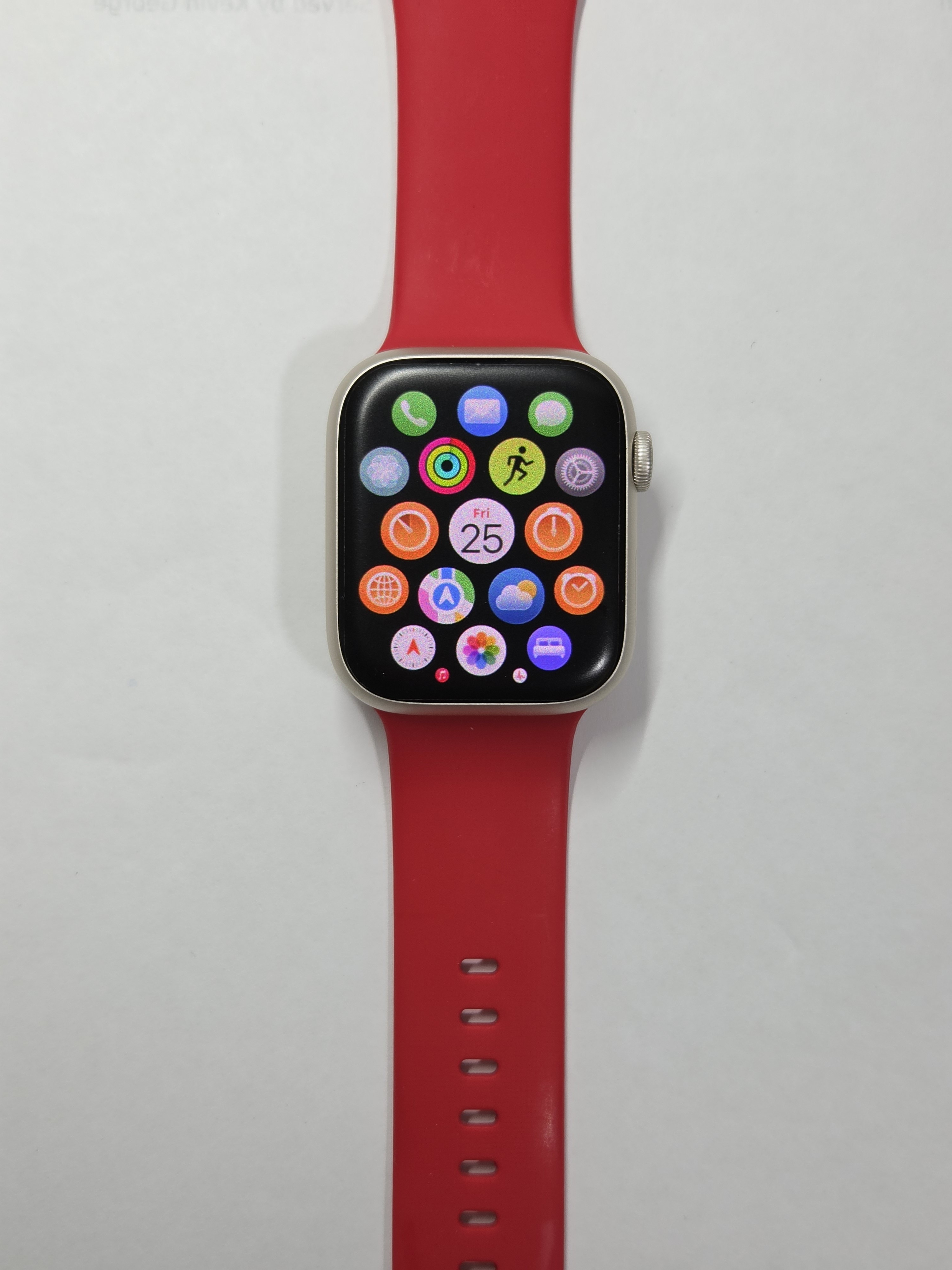Apple Watch Series 9 · White · 64 GB · Used · Like New · Battery Health: 100% — photo 1 of 4