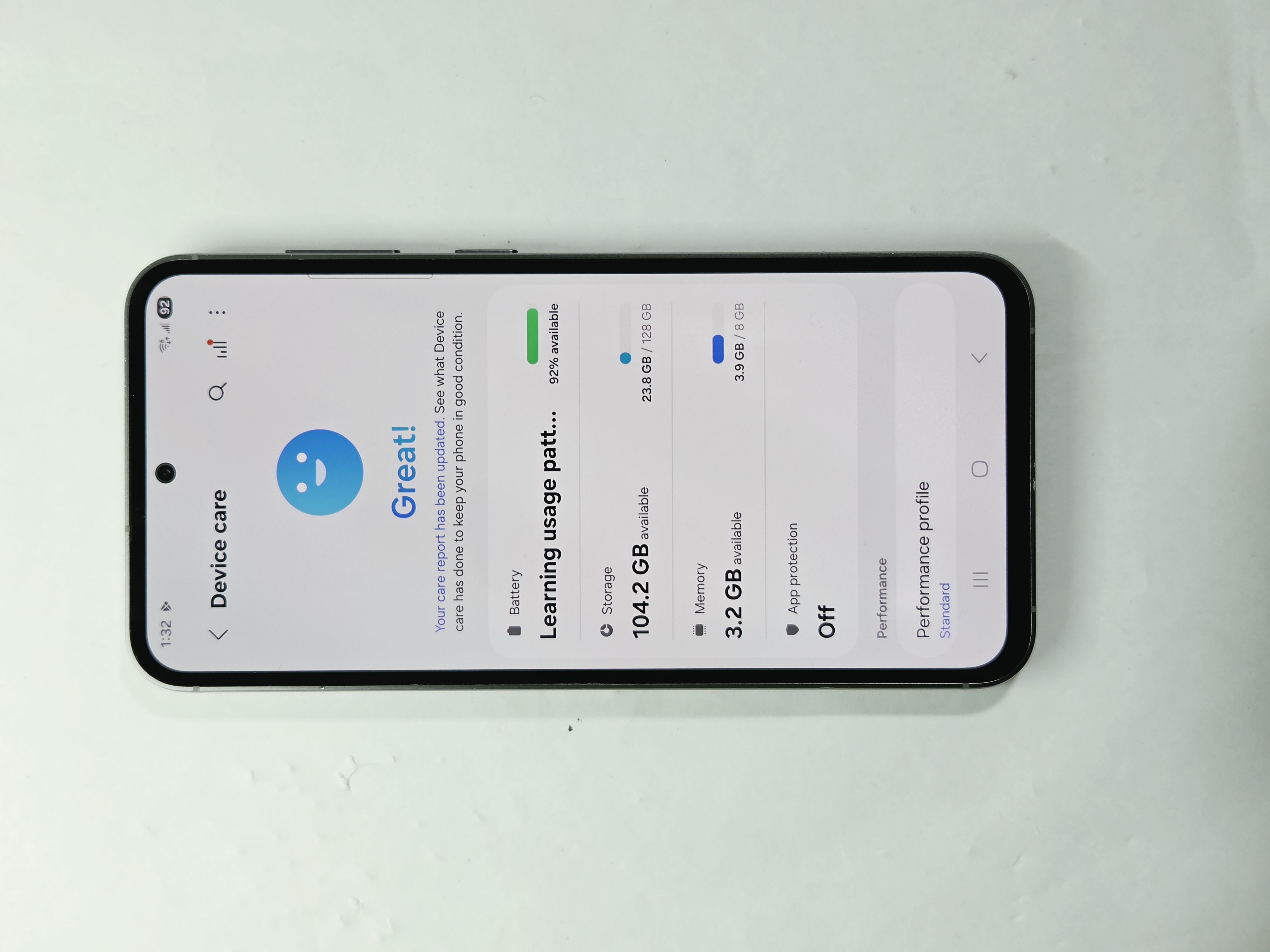 Galaxy S23 FE 5G · Black · 128 GB · Used · Like New — photo 3 of 4