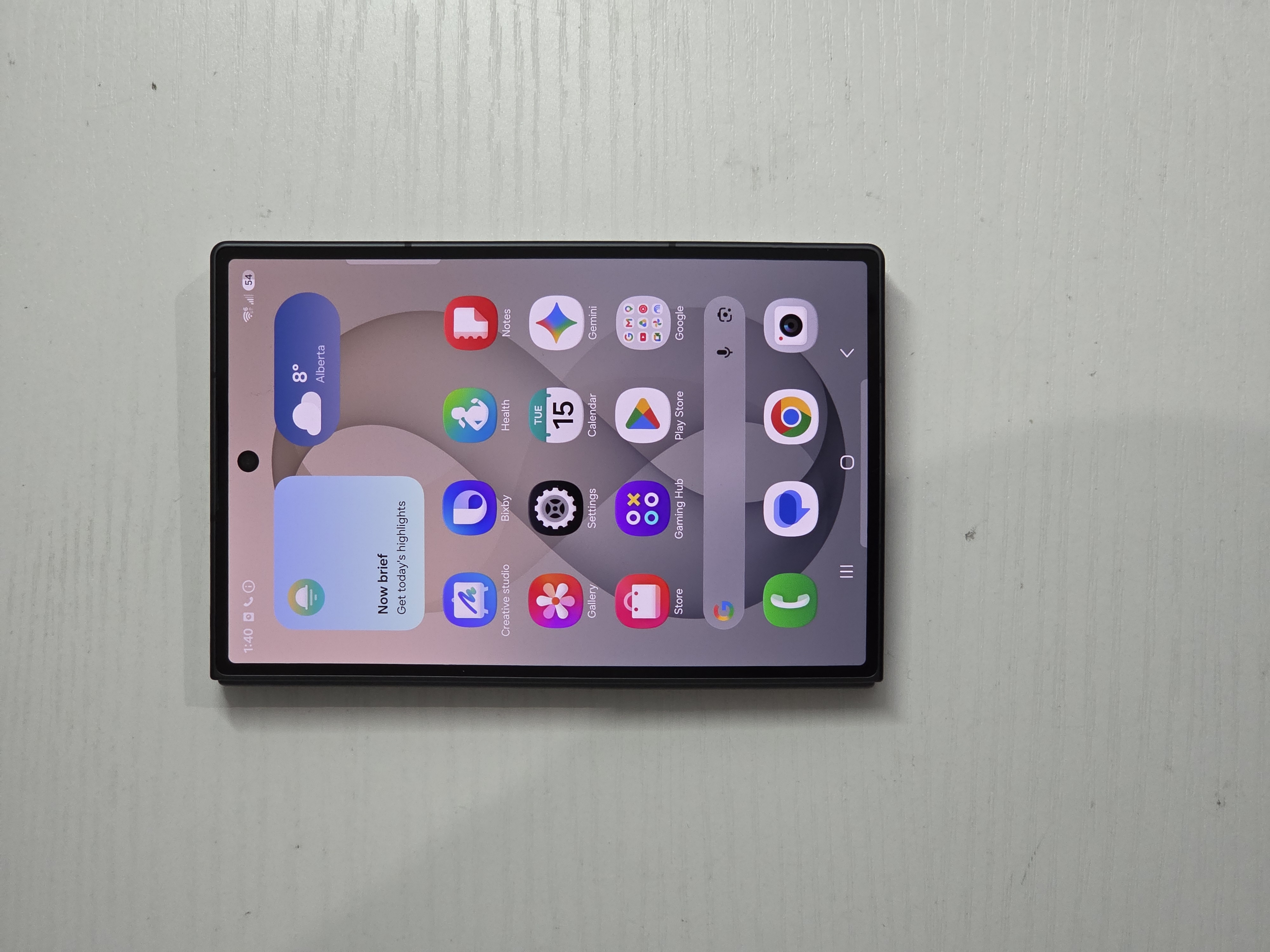 Galaxy Z Fold8 5G · Black · 256 GB · Used · Like New — photo 2 of 3