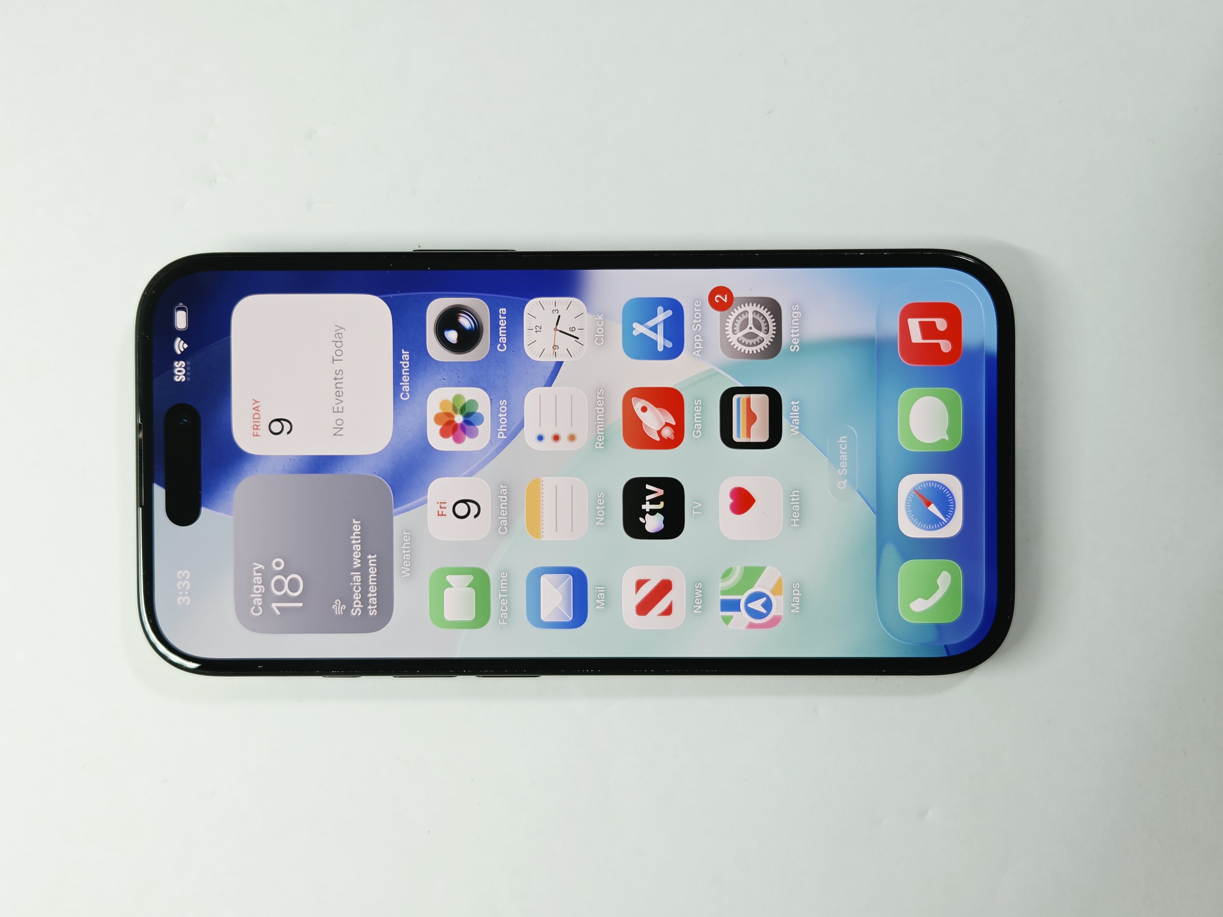 iPhone 16 · Black · 128 GB · Used · Like New · Battery Health: 94% — photo 2 of 4