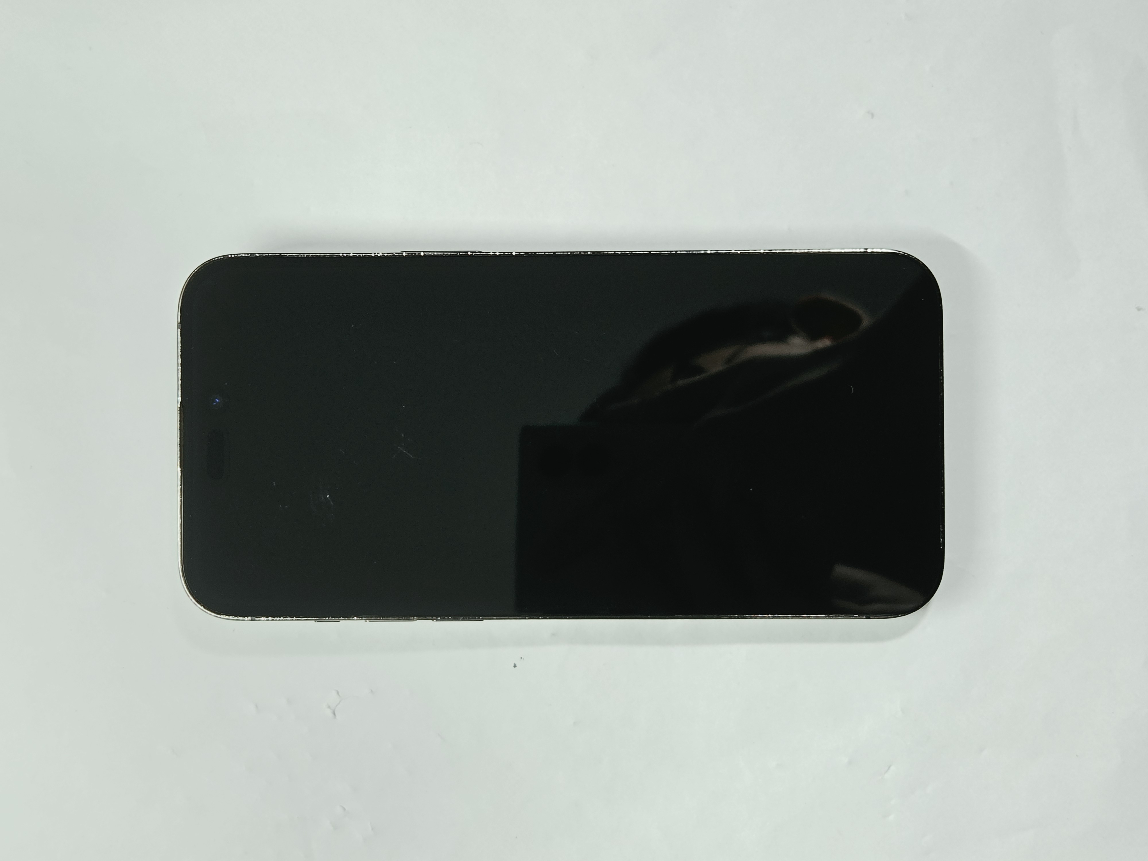 iPhone 14 Pro Max · Space Black · 128 GB · Used · Excellent · Battery Health: 100% · Refurbished — photo 4 of 4
