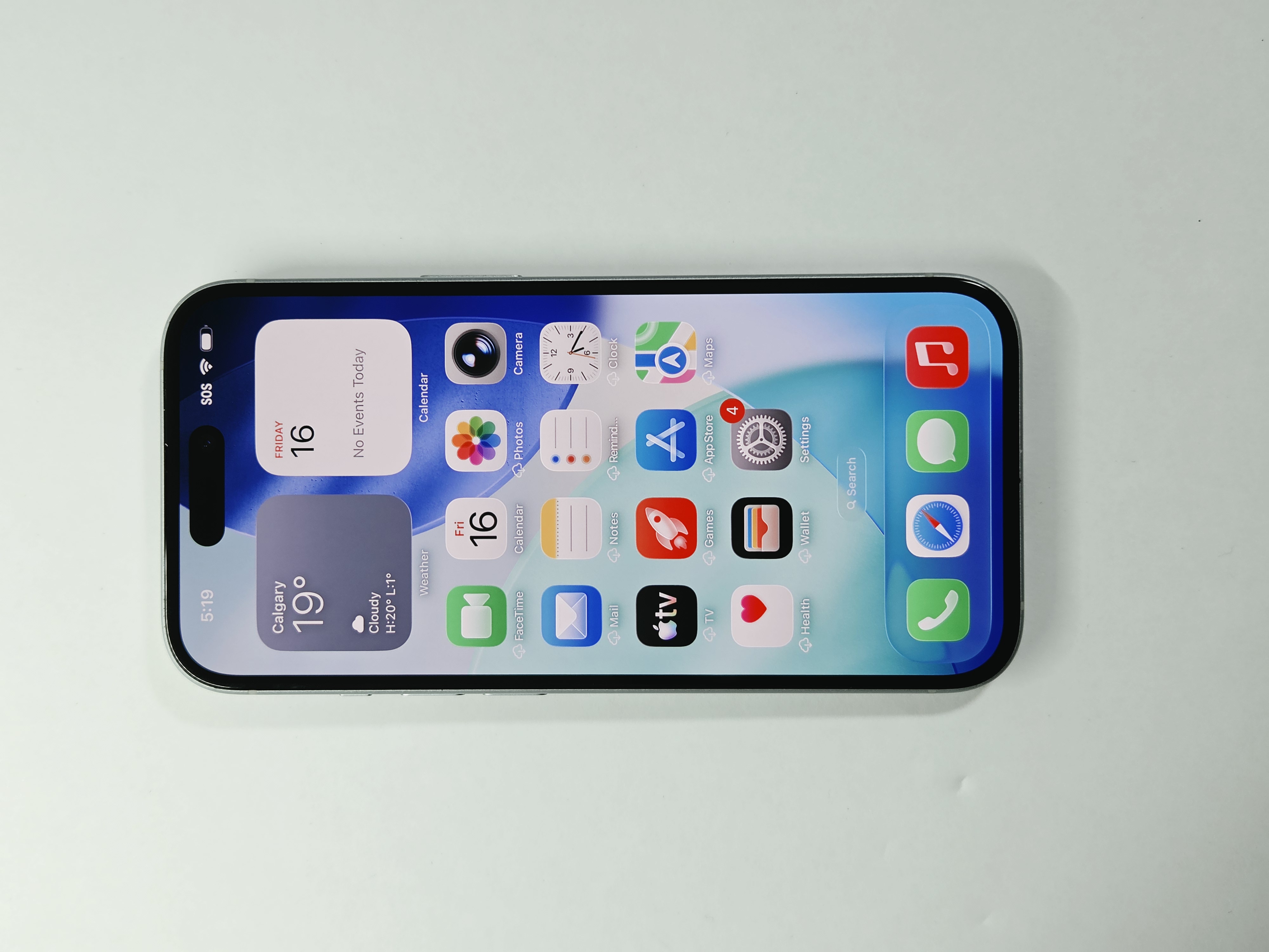 iPhone 15 · Blue · 128 GB · Used · Excellent · Battery Health: 99% · Refurbished — photo 2 of 4