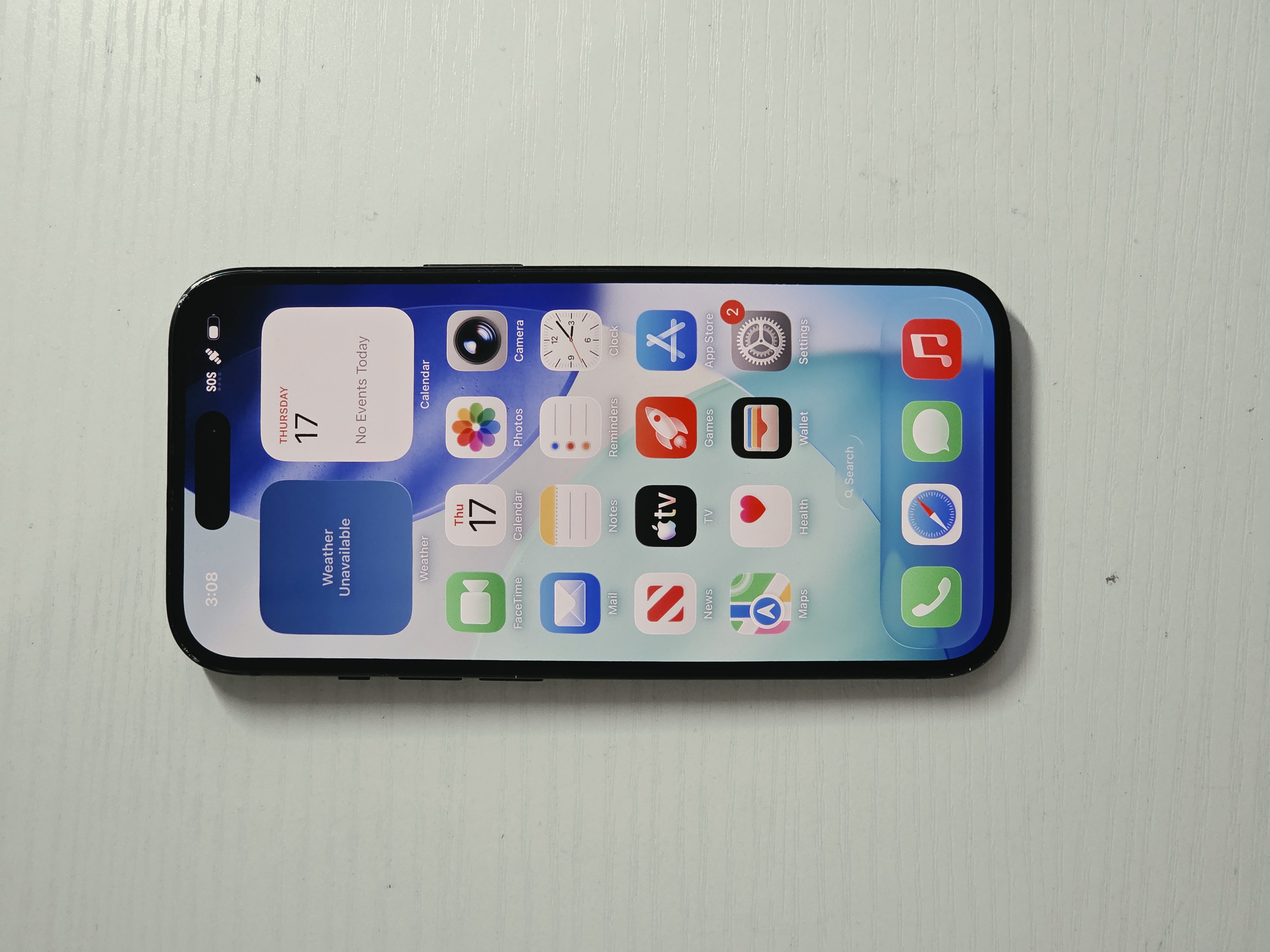 iPhone 15 · Black · 128GB · Used · Excellent · Battery Health: 84% — photo 2 of 4