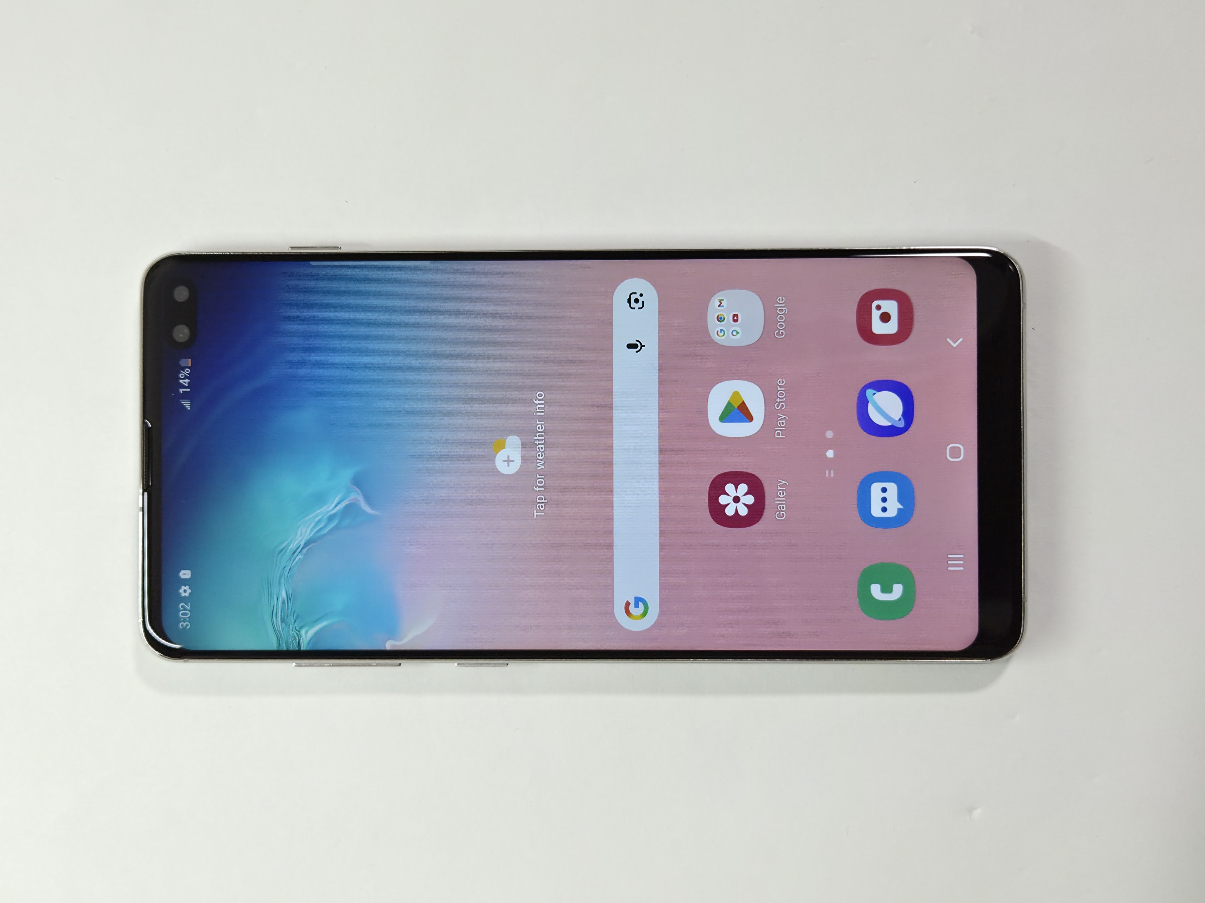 Galaxy S10+ · White · 128GB · Used · New · Refurbished — photo 1 of 4