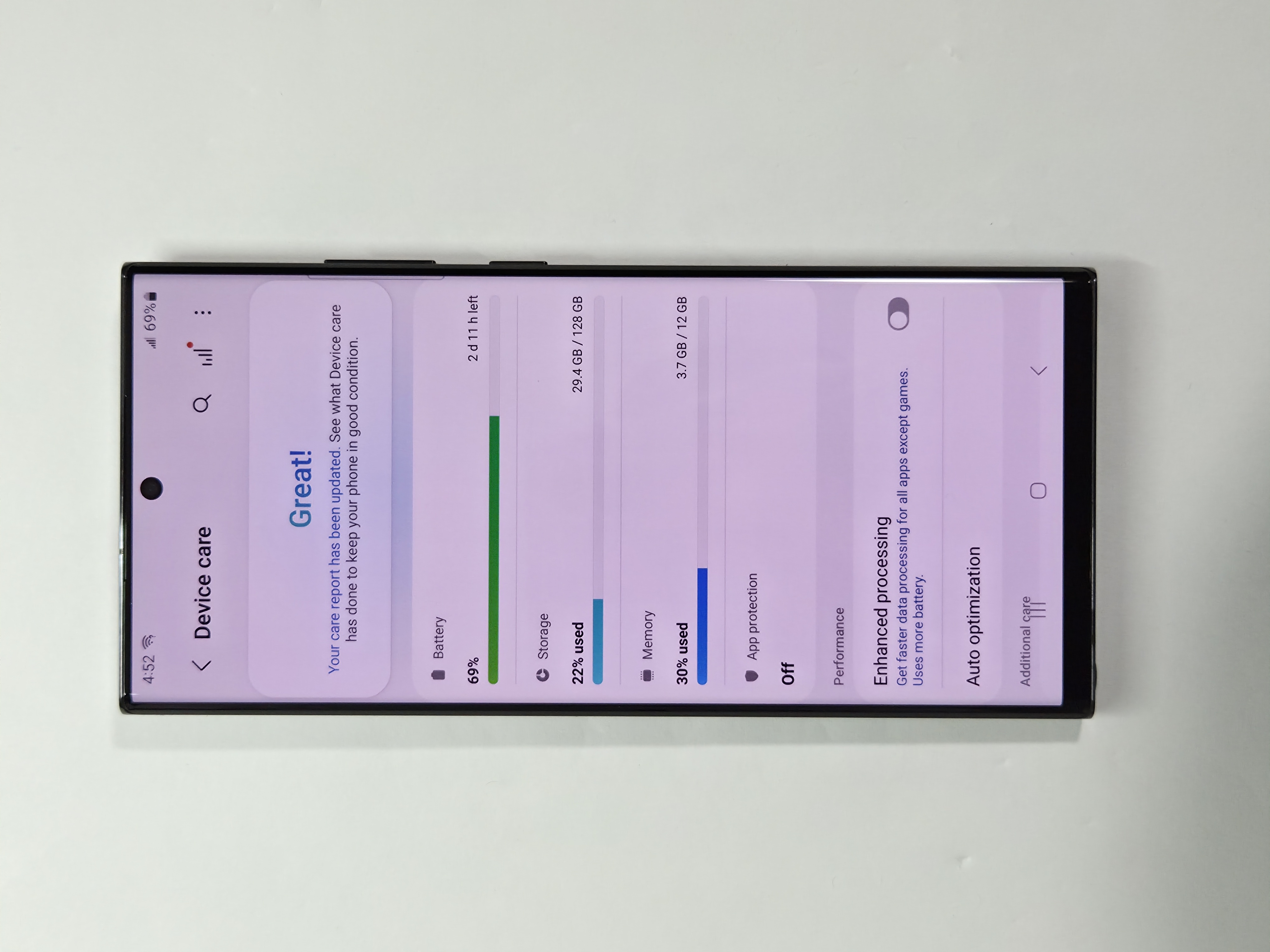 Galaxy Note 20 Ultra 5G · Black · 128GB · Used · Excellent · Refurbished — photo 2 of 4
