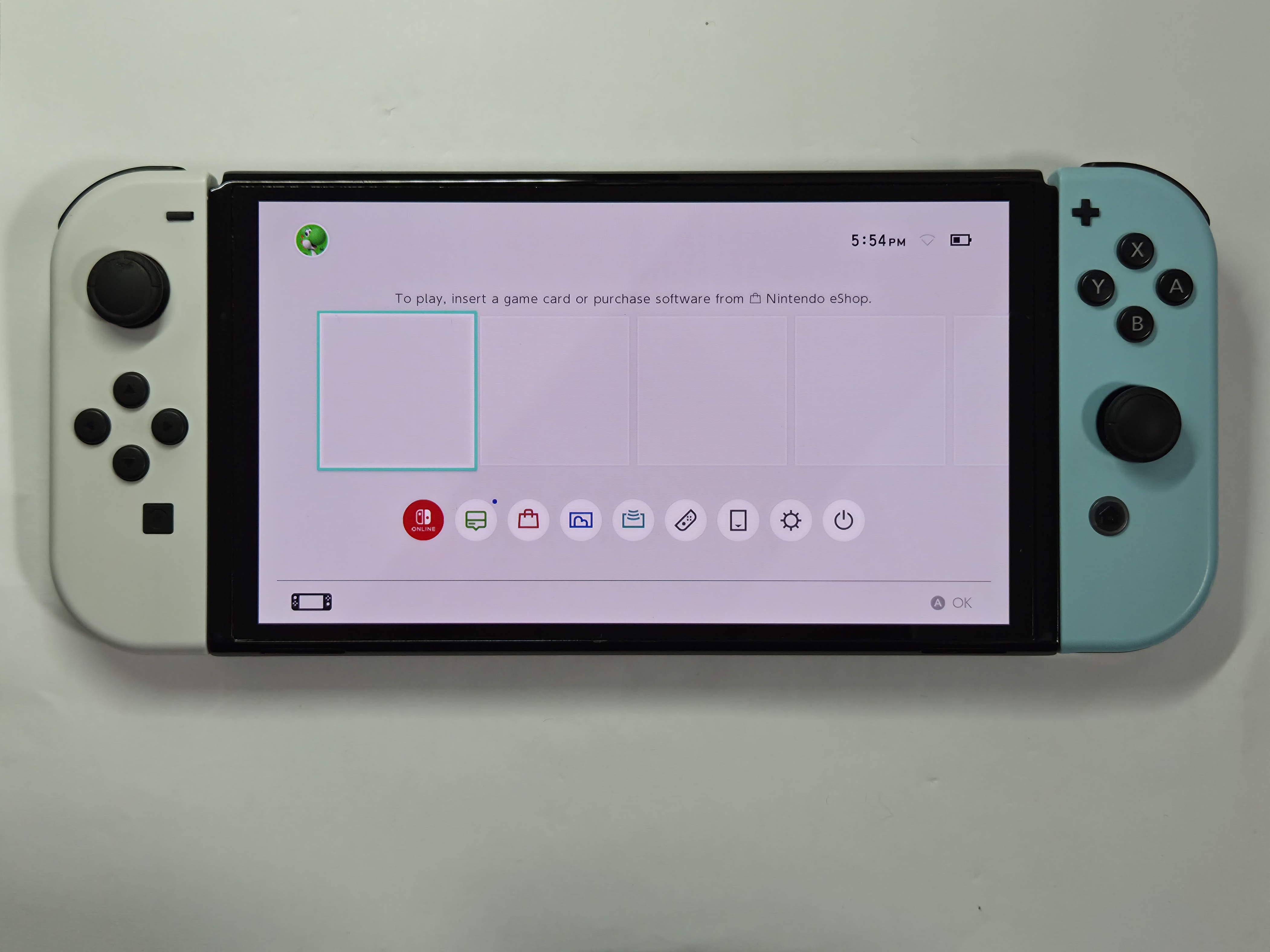 Nintendo Switch OLED · Black · 64 GB · Used · Excellent — photo 1 of 3