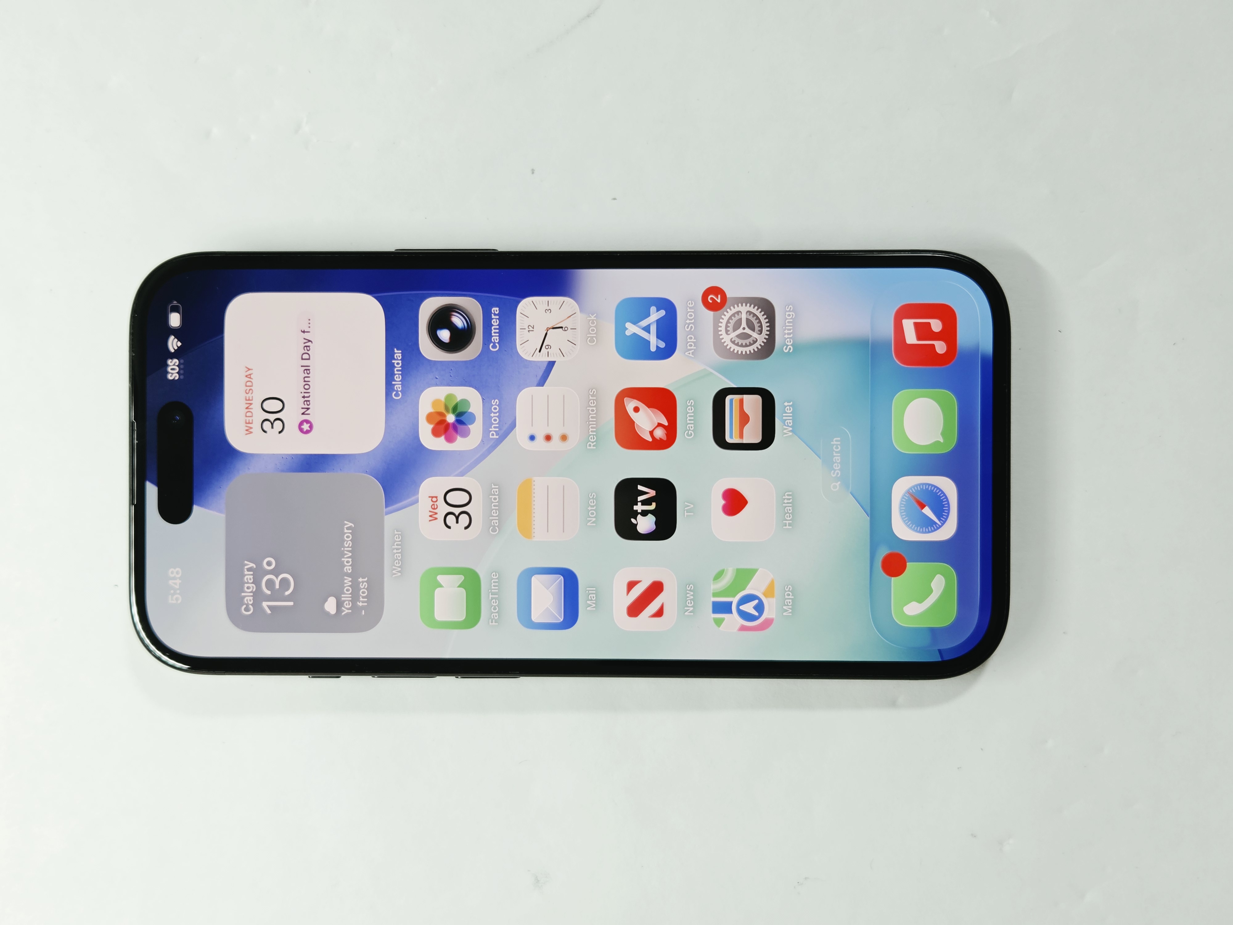 iPhone 15 · Black · 128 GB · Used · Excellent · Battery Health: 87% — photo 2 of 4