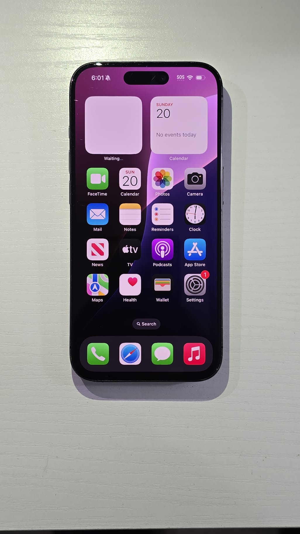 iPhone 15 Pro · Blue Titanium · 128GB · Used · Good · Battery Health: 85% — photo 3 of 4