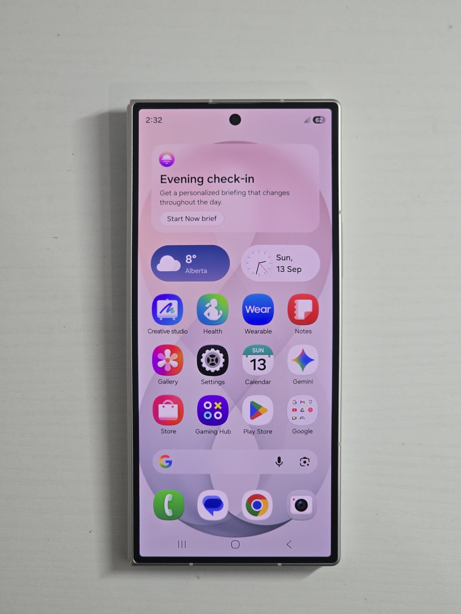 Galaxy Z Fold8 Ultra 5G · Cream · 512 GB · Used · Like New — photo 3 of 6