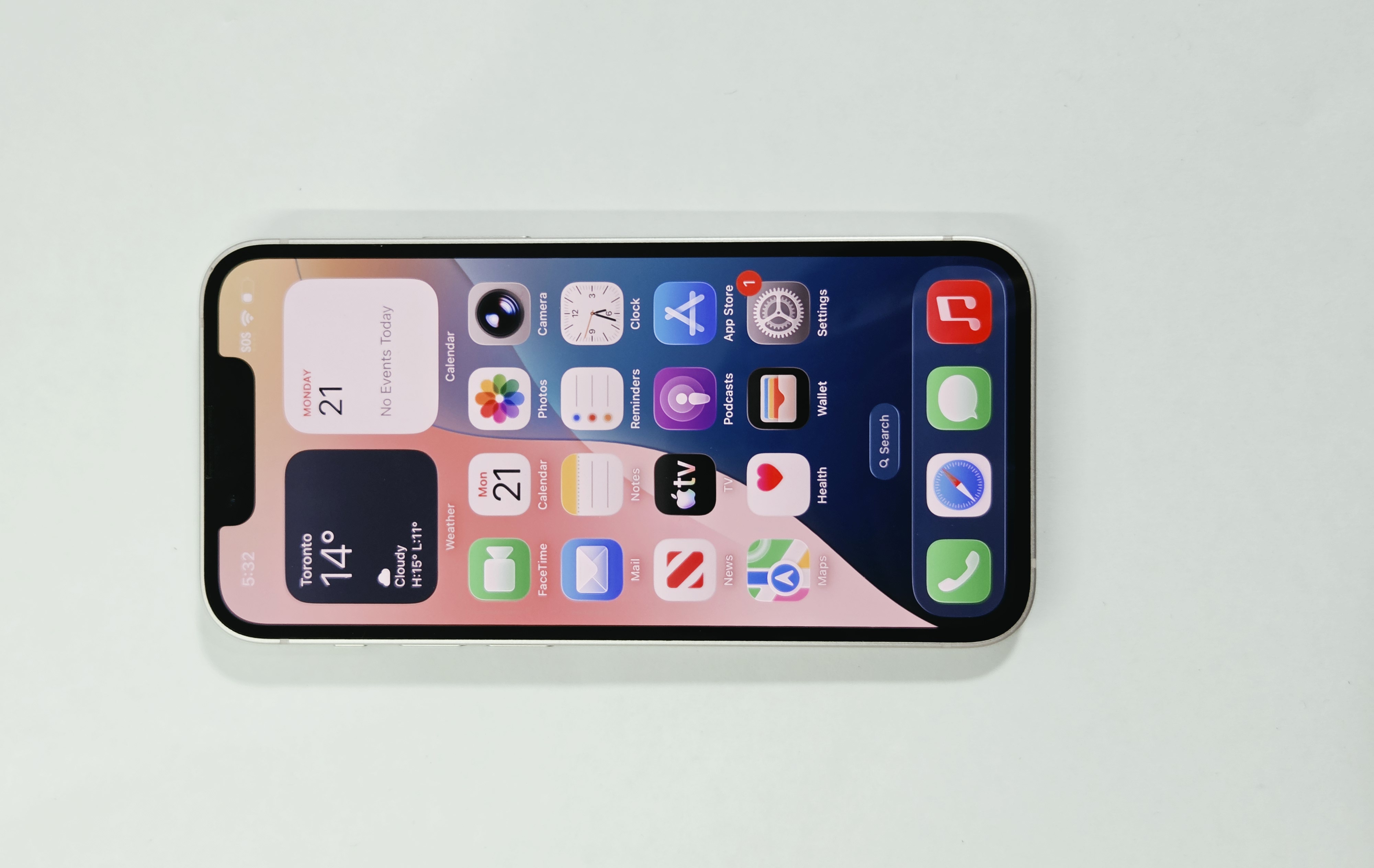iPhone 13 mini · Pink · 128 GB · Used · Excellent · Battery Health: 85% · Previous Repairs — photo 2 of 4
