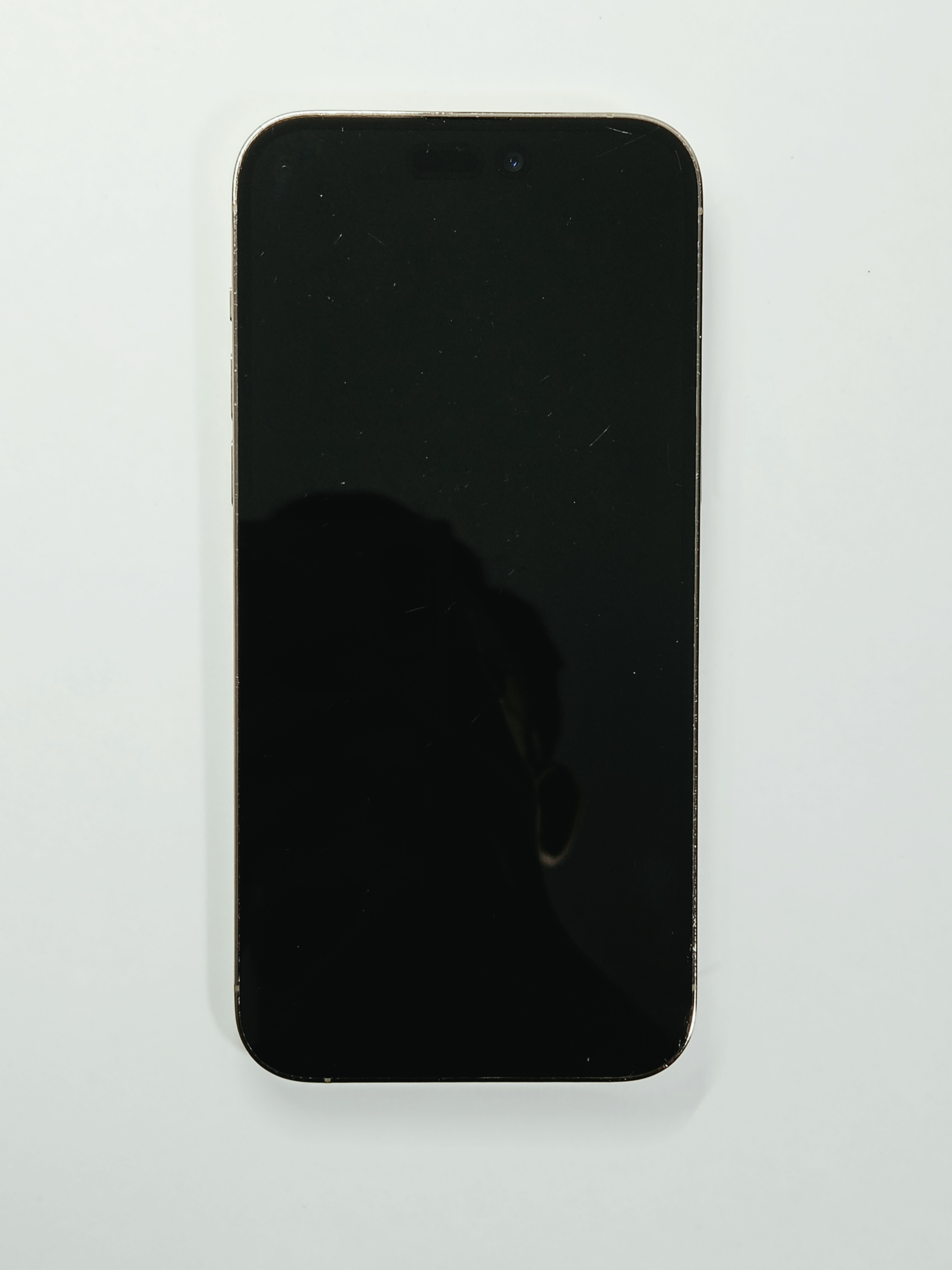 iPhone 14 Pro Max · Gold · 128 GB · Used · Good · Battery Health: 100% · Refurbished — photo 4 of 4